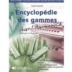 Encyclop√©die des gammes pour l'harmonica Harmonica School Mundharmonikas Lernen $19.90