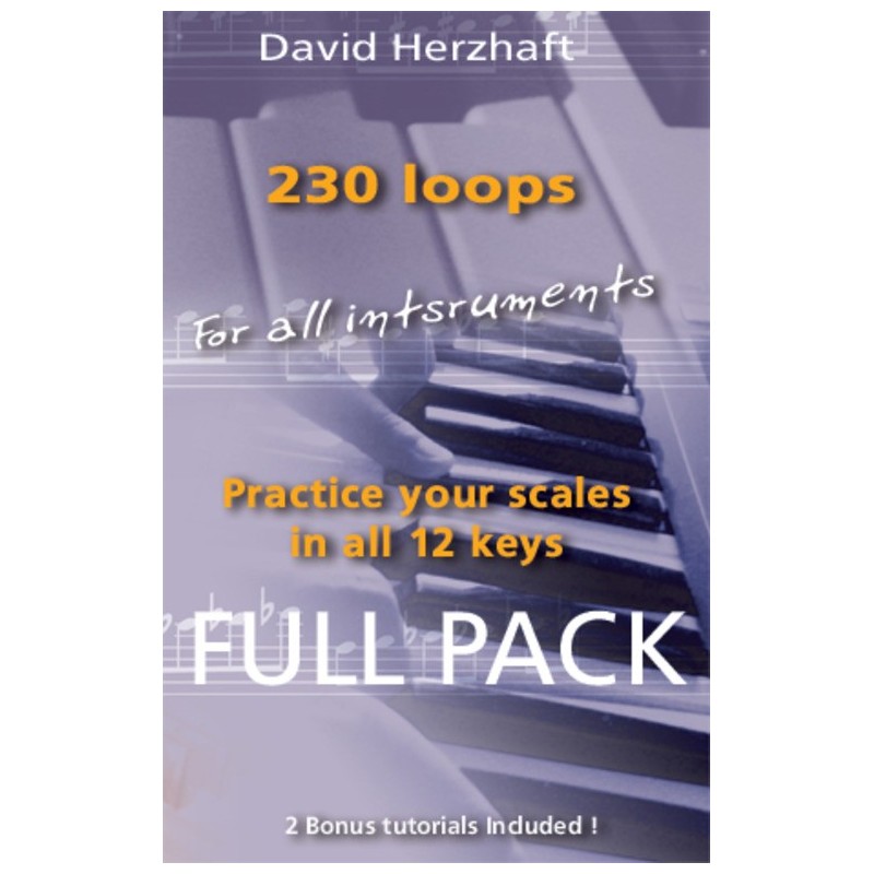 230 Loops - FULL PACK DVD Imparare Harmonica School $19.90