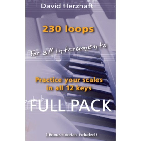 230 loops Play-along tracks