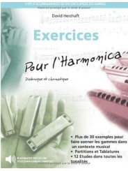 Exercices pour l'Harmonica Harmonica School Mundharmonikas Lernen $14.90