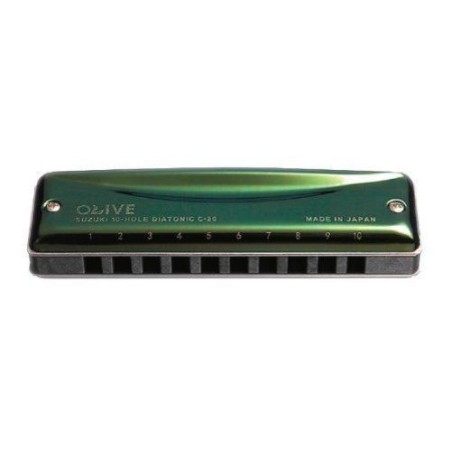 OLIVE C-20 harmonica diatonique 10 trous Suzuki