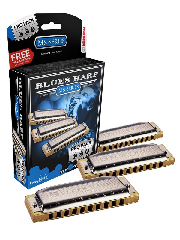 Hohner Blues Harp pro pack