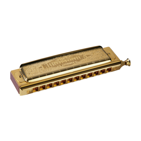 Hohner Chromonica 270 gold - collector