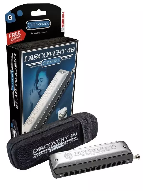 Chromatic harmonica Discovery 48 Hohner