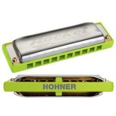 Hohner ROCKET AMP HARP Harmonica Model M2015bx-D Harmonica in the Key of D 