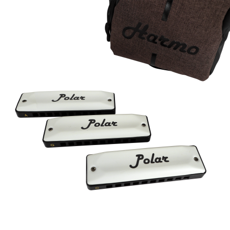 Harmo Polar harmonica blues set