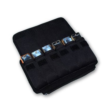Hardcover case for 20 harmonicas