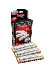 HOHNER HARMONICA Hohner Marine Band Pro Pack Hohner Diatonic Harmonicas  $99.90