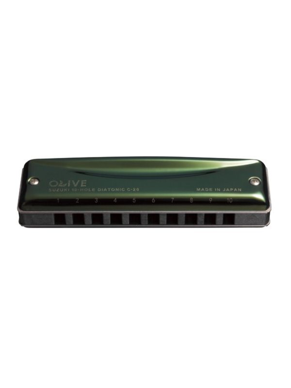 OLIVE C-20 harmonica diatonique 10 trous Suzuki SUZUKI $66.90