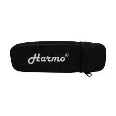 Harmonica case for 12 hole chromatic harmonica by Harmo – black zip pouch Custodia Valigetta HARMO $24.90