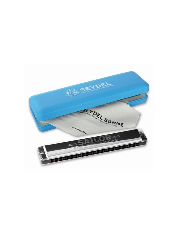 SEYDEL Seydel Sailor Steel tremolo harmonica Seydel Tremolo Harmonicas  $99.95