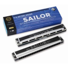 SEYDEL Seydel Sailor Steel tremolo harmonica Seydel Tremolo Harmonicas  $99.95