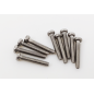 Reed plate screws for Polar/Torpedo harmonica