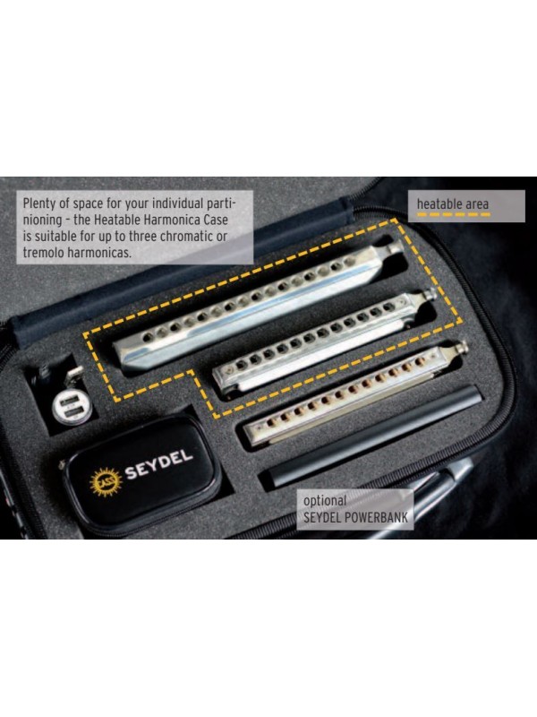 Seydel Heatable case for chromatic harmonicas SEYDEL Bolsas y maletas $179.90