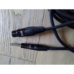 Cordial XLR F to 1/4" Jack 16ft cable for HB52 mic Microphones  $24.90