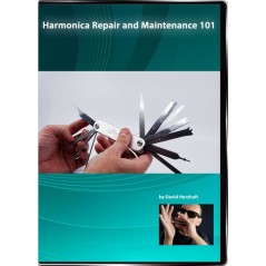 Harmonica repair and maintenance 101 DVD Harmonica School Mundharmonikas Lernen $29.90