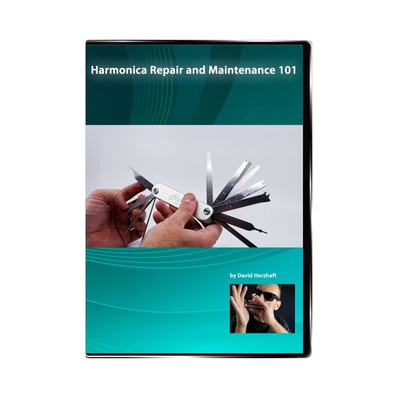 Harmonica School Harmonica repair and maintenance 101 DVD Learn  $29.90
