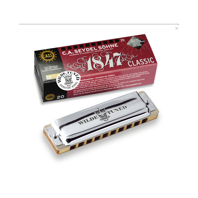 Seydel 1847 Classic WIlde rock tuning harmonica