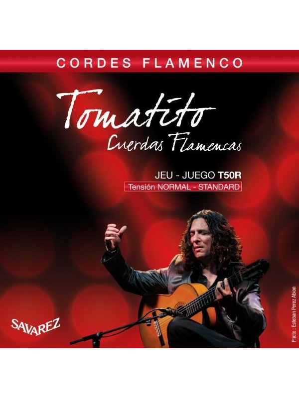 Savarez Tomatito Normal Tension T50R - Flamenco guitar strings free shipping