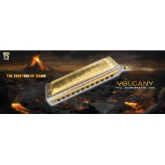 Seydel chromatic harmonica - Volcany 12 hole model in stock Free shipping!