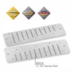 Replacement reedplates for Session Steel harmonica