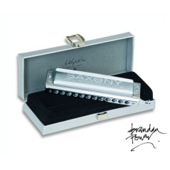 Brendan Power - Power chromatic harmonica by Seydel. Saxony model special in stock, Free Shipping!