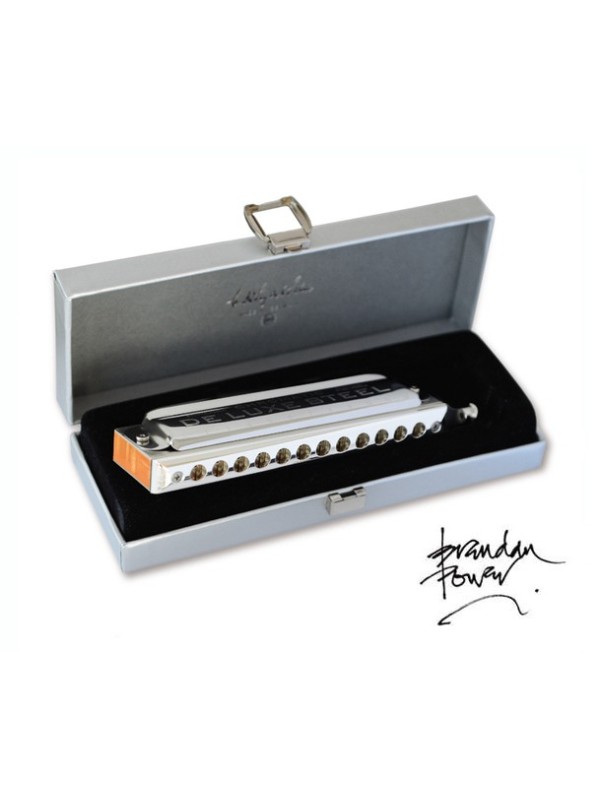Brendan Power chromatci de Luxe steel Sedeyl powerchromatic harmonica In stock, free shipping!