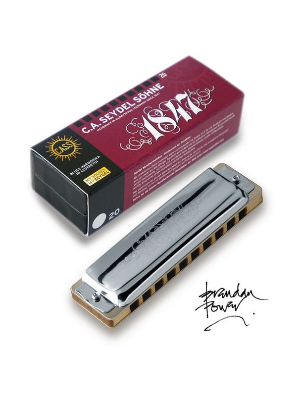 Powerbender harmonica Brendan Power Seydel 1847 classic special tuned harmonica, In stock free shipping!