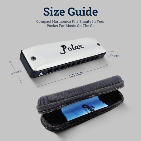 Harmo zip pouch for harmonica