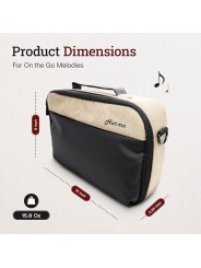 Pro case for diatonic harmonicas