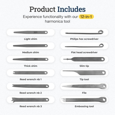 Harmo Pocket Tool for harmonicas