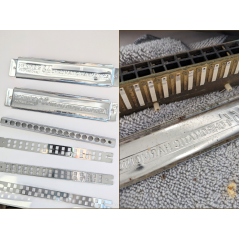 chromatic harmonica hohner cleaning