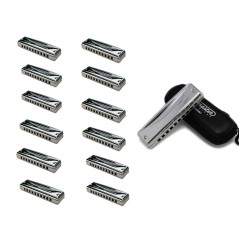 Suzuki Promaster harmonica 12 key Set - discount