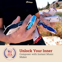 Harmo Polar natural minor tuning in stock harmonica