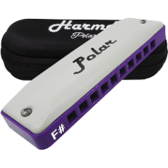 Polar Harmonic Minor tuning harmonica 12 key set