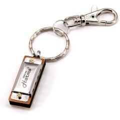 mini-mo harmonica key chain