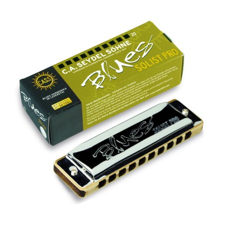 Seydel Solist Pro Set of 12 Harmonicas with a Softcase