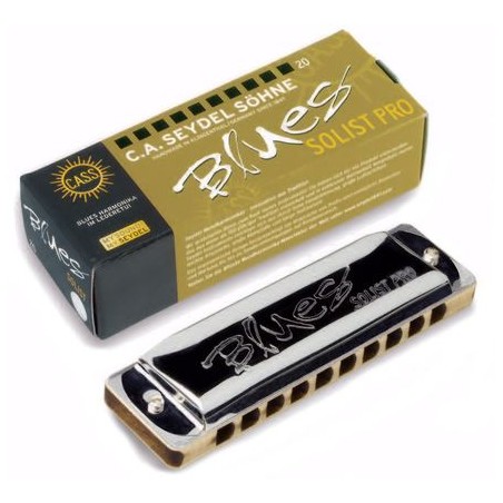 Seydel Solist Pro Set of 12 Harmonicas with a Softcase