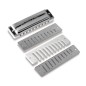 Seydel 1847 Silver set of 12 harmonicas with a softcase