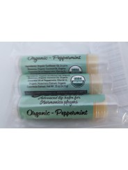 lip balm for Harmonica players by Harmo, set of 3 USDA organic lip balm Peppermint