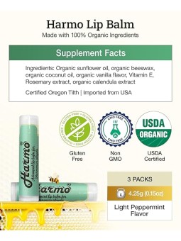 Organic Lip balm 3 pack