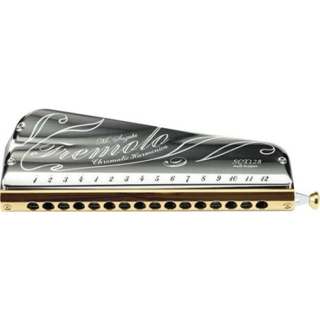 Suzuki SCT-128 Tremolo Chromatic harmonica