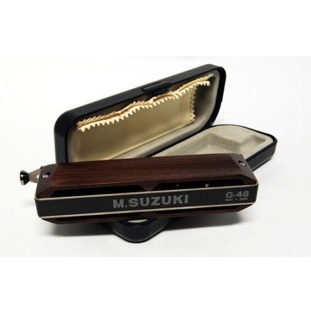 Suzuki Harmonica GREGOIRE MARET WOOD COVER