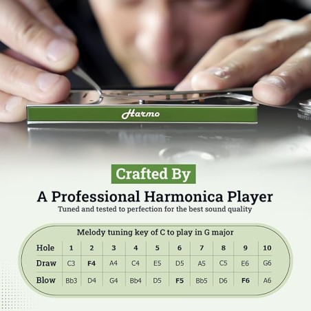 Harmo Polar Melody Maker Harmonica