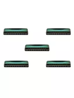 Suzuki Olive harmonica set of 5