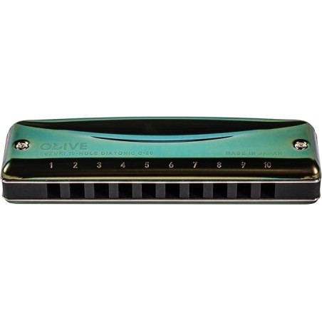 Suzuki Olive harmonica Set of 12