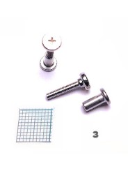 Seydel screws for Set of coverplate screws for Chromatic DE LUXE, SAXONY, FANFARE, CONCERTO and NONSLIDER free shipping