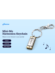 mini key chain harmonica by harmo