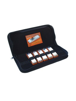 Blues harmonica set SESSION STEEL with softcase