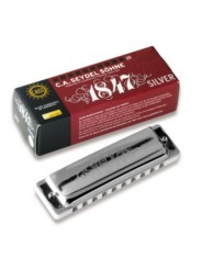 Blues harmonica set 1847 SILVER Seydel with sofcase ARMONICHE SEYDEL $439.90